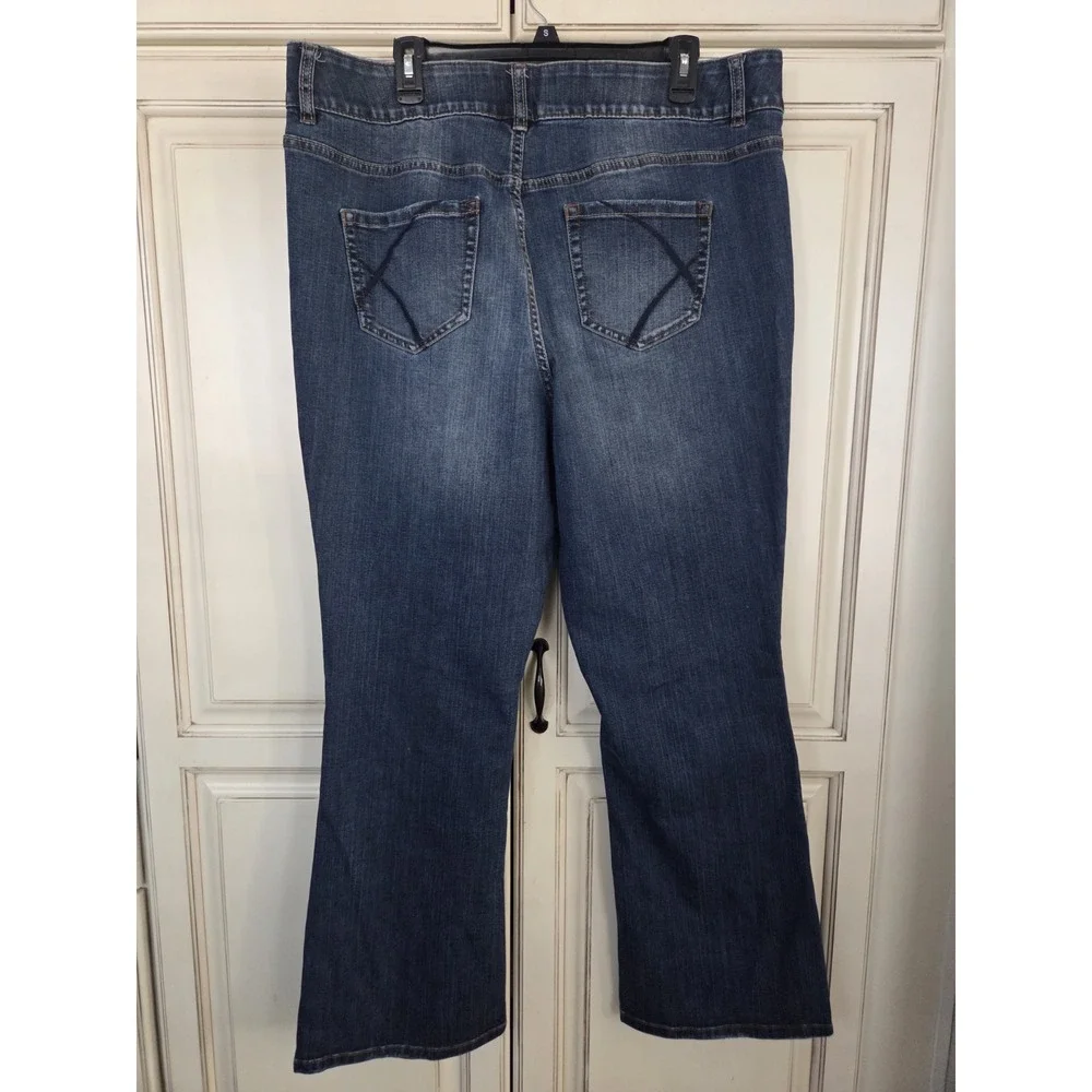 Lane Bryant Bootcut Tighter‎ Tummy Technology Jeans Women's 20 Casual Comfort